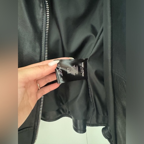 Saint Laurent Leather Jacket - Picture 6 of 8